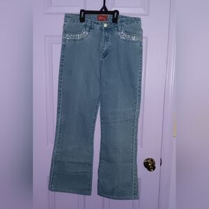 👖HP! Vintage Bedazzeled Bootcut Jeans Size 8